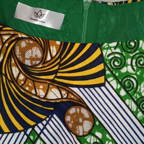 BintaRealWax African fabric dress - Picture 3 of 5